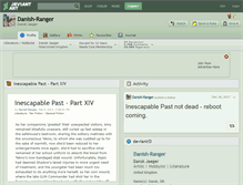 Tablet Screenshot of danish-ranger.deviantart.com