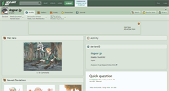 Desktop Screenshot of dogear-jp.deviantart.com