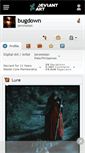 Mobile Screenshot of bugdown.deviantart.com