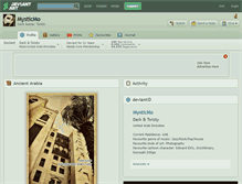 Tablet Screenshot of mysticmo.deviantart.com