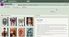 Desktop Screenshot of catapultartmag.deviantart.com