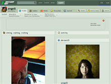 Tablet Screenshot of engelll.deviantart.com