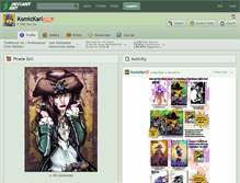 Tablet Screenshot of komickarl.deviantart.com