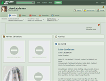 Tablet Screenshot of luise-laudanum.deviantart.com