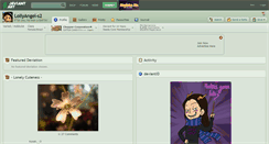 Desktop Screenshot of lollyangel-s2.deviantart.com