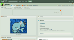 Desktop Screenshot of cobolt-np.deviantart.com