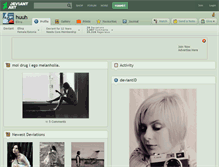 Tablet Screenshot of huuh.deviantart.com