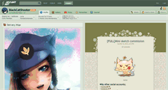 Desktop Screenshot of blackcatshooter.deviantart.com