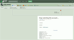 Desktop Screenshot of kali-caracal.deviantart.com