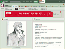 Tablet Screenshot of acaae1.deviantart.com