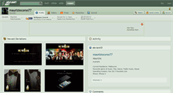 Desktop Screenshot of mauriziocorso77.deviantart.com
