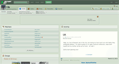 Desktop Screenshot of i-lie.deviantart.com