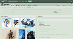 Desktop Screenshot of lagunakid.deviantart.com