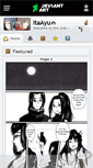 Mobile Screenshot of itaayu.deviantart.com