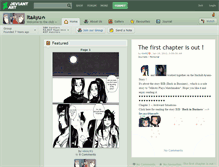 Tablet Screenshot of itaayu.deviantart.com