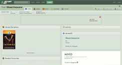 Desktop Screenshot of lifesacrimescene.deviantart.com
