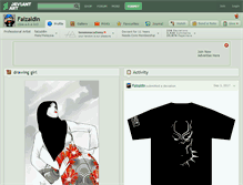 Tablet Screenshot of faizaldin.deviantart.com