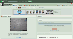 Desktop Screenshot of cascadelazuli.deviantart.com