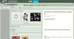 Desktop Screenshot of ankoxtayuya-fc.deviantart.com