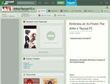 Tablet Screenshot of ankoxtayuya-fc.deviantart.com