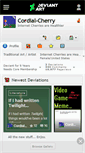 Mobile Screenshot of cordial-cherry.deviantart.com