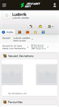 Mobile Screenshot of ludovik.deviantart.com