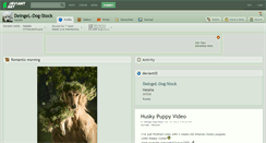 Desktop Screenshot of deingel-dog-stock.deviantart.com