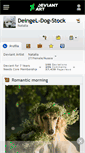 Mobile Screenshot of deingel-dog-stock.deviantart.com