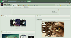 Desktop Screenshot of lady-tima.deviantart.com