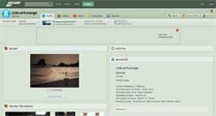Desktop Screenshot of clokverkorange.deviantart.com
