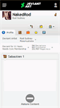 Mobile Screenshot of nakedrod.deviantart.com
