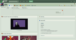 Desktop Screenshot of cpeg.deviantart.com