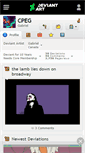 Mobile Screenshot of cpeg.deviantart.com