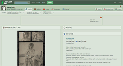 Desktop Screenshot of lunaticxx.deviantart.com