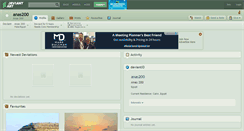 Desktop Screenshot of anas200.deviantart.com