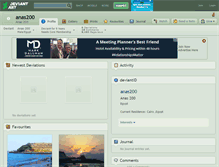 Tablet Screenshot of anas200.deviantart.com
