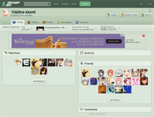 Tablet Screenshot of 1060ine-akemi.deviantart.com