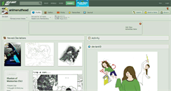 Desktop Screenshot of animenuthead.deviantart.com