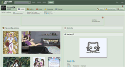 Desktop Screenshot of izzzy12k.deviantart.com