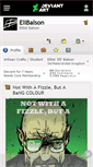 Mobile Screenshot of ellbalson.deviantart.com