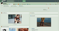Desktop Screenshot of fantine.deviantart.com