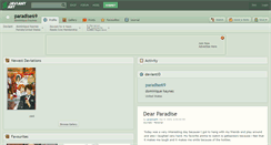 Desktop Screenshot of paradise69.deviantart.com