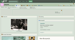 Desktop Screenshot of maxyme.deviantart.com