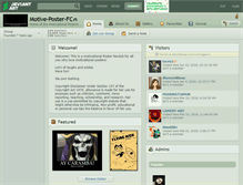 Tablet Screenshot of motive-poster-fc.deviantart.com