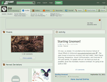 Tablet Screenshot of dsil.deviantart.com