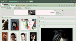 Desktop Screenshot of abemir.deviantart.com