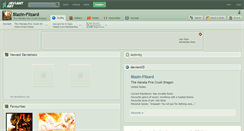 Desktop Screenshot of blazin-flizard.deviantart.com