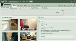 Desktop Screenshot of leeleeemily.deviantart.com