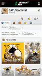 Mobile Screenshot of catuscarnival.deviantart.com