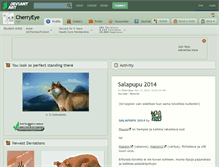 Tablet Screenshot of cherryeye.deviantart.com